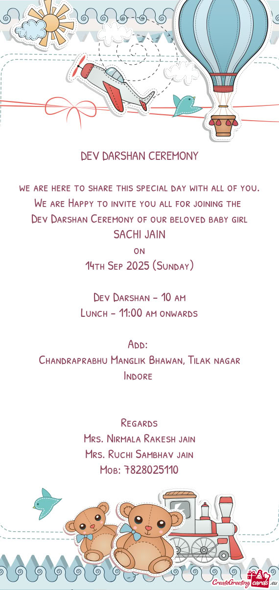 DEV DARSHAN CEREMONY