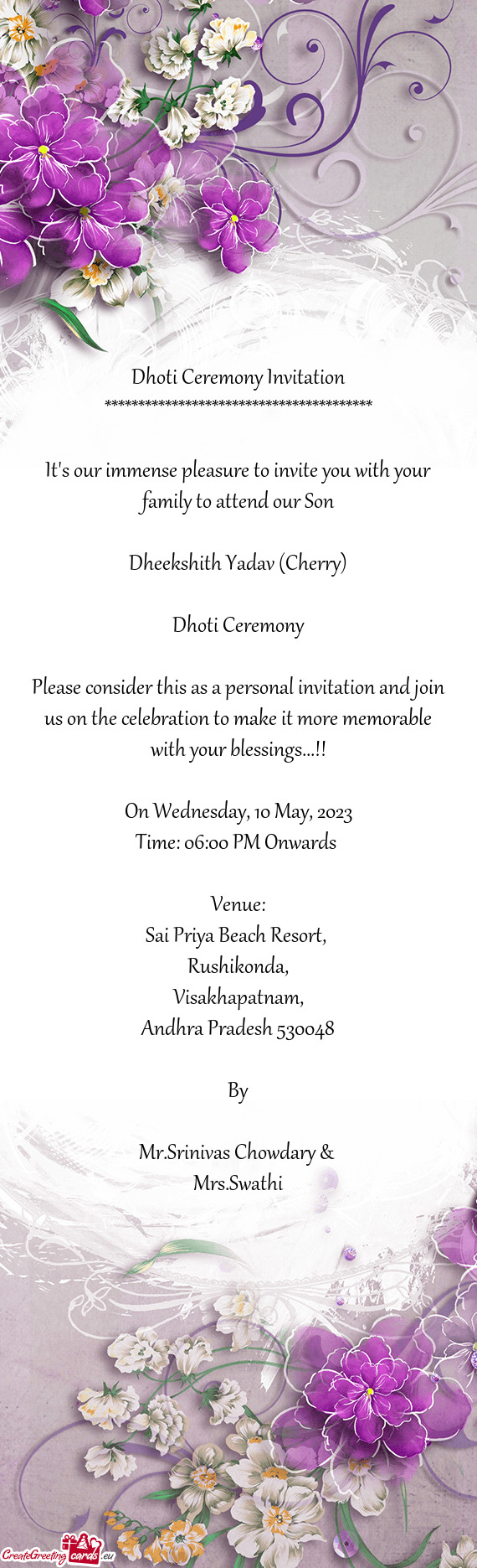 Dheekshith Yadav (Cherry)