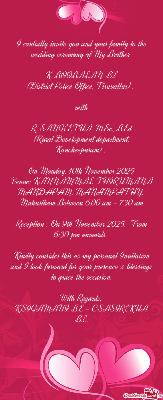 (District Police Office, Tiruvallur)