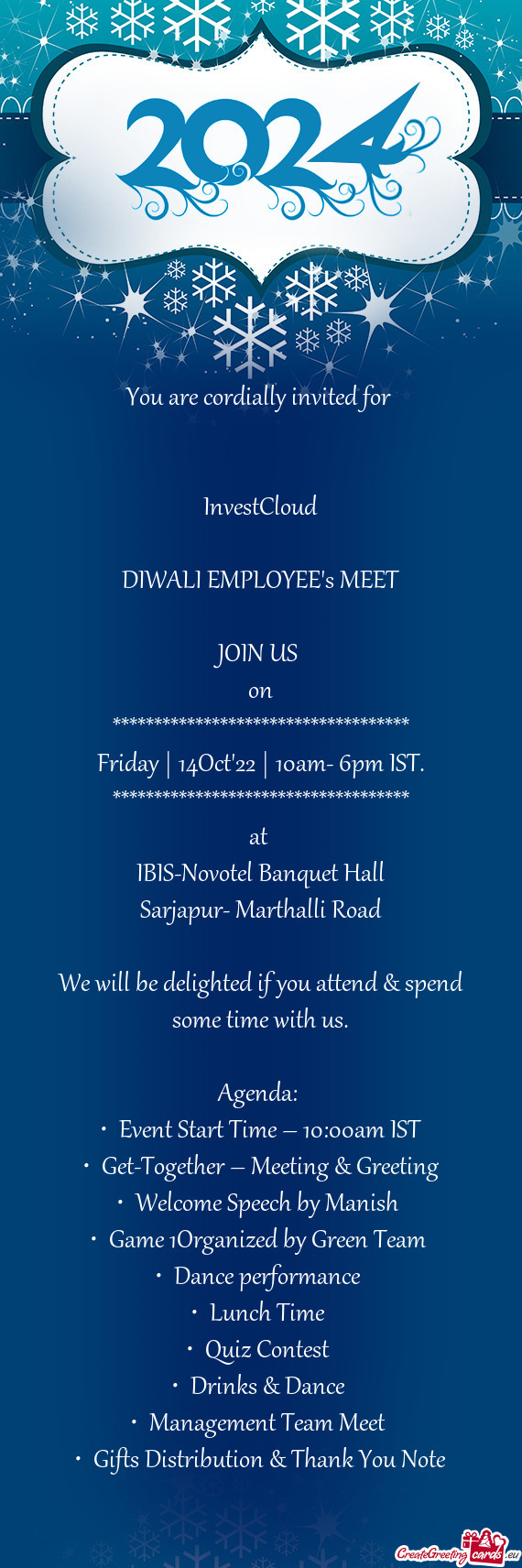 DIWALI EMPLOYEE