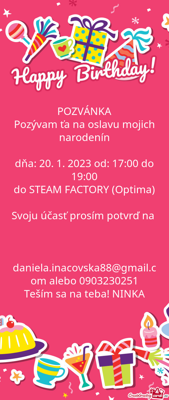 Do STEAM FACTORY (Optima)