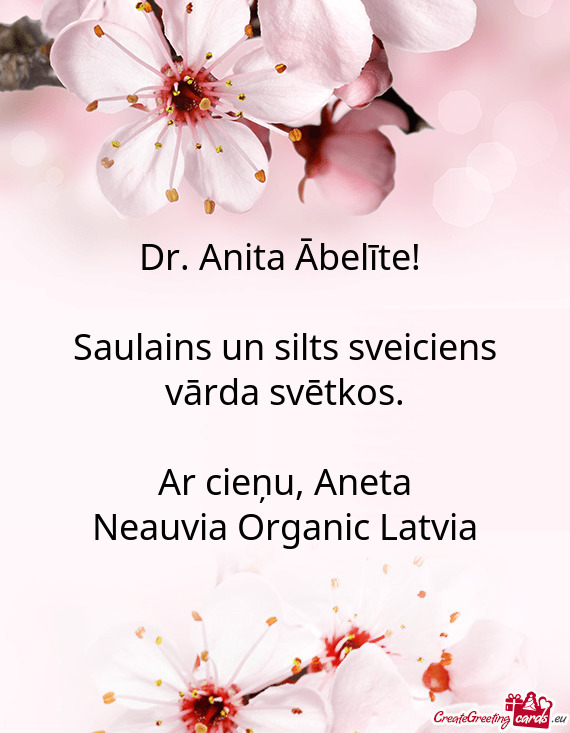 Dr. Anita Ābelīte