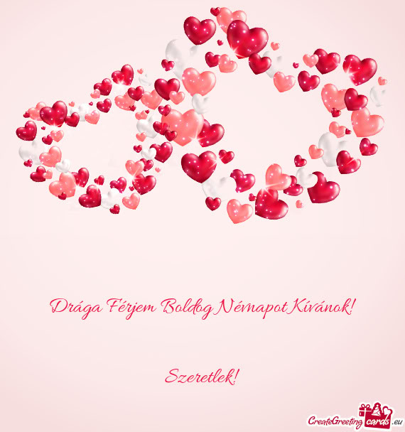 Drága Férjem Boldog Névnapot Kívánok
