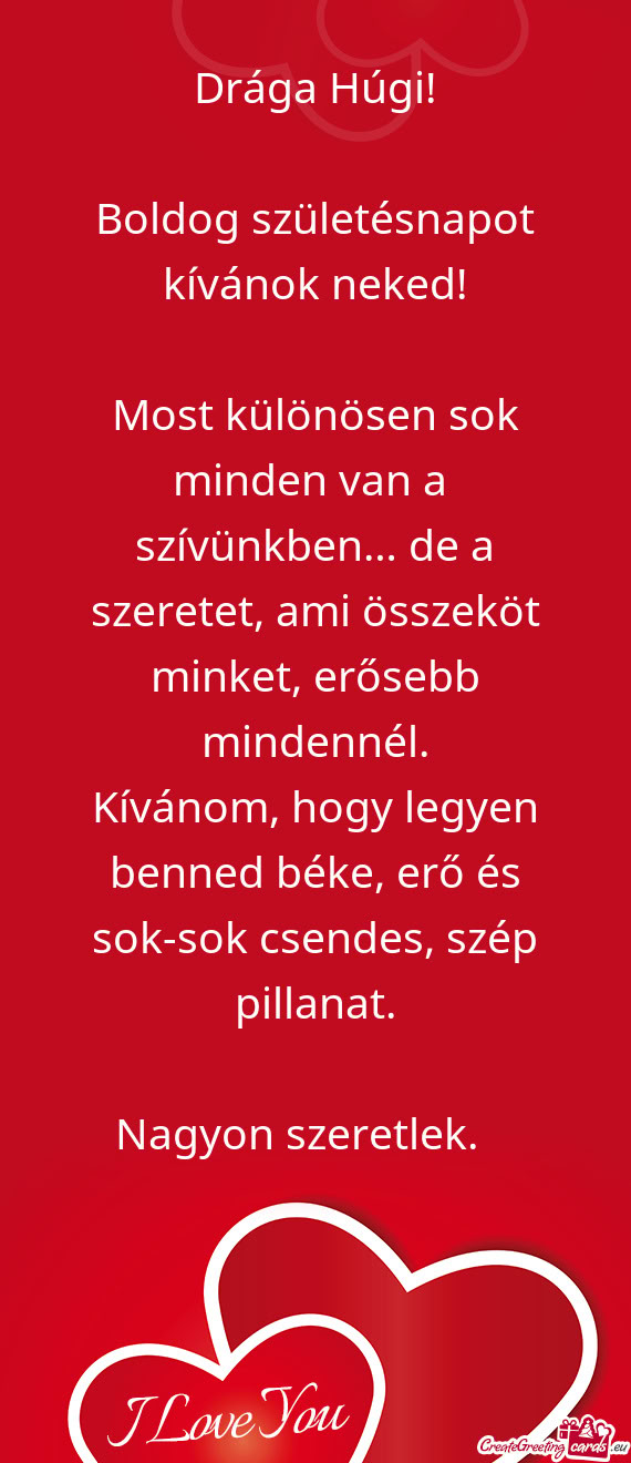 Drága Húgi