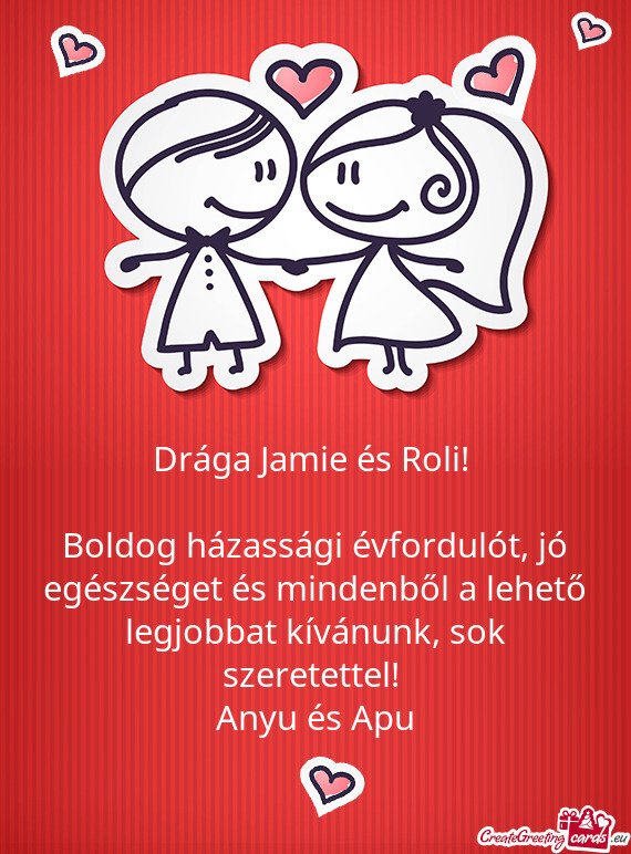 Drága Jamie és Roli