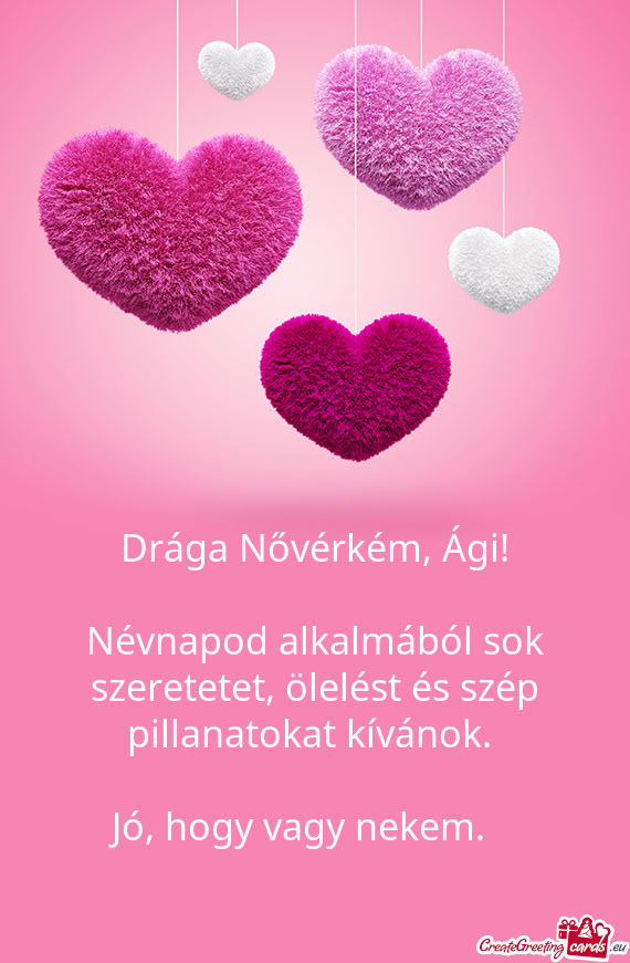 Drága Nővérkém, Ági