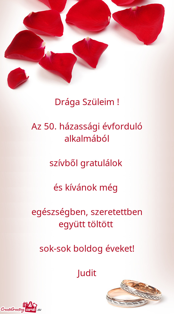 Drága Szüleim