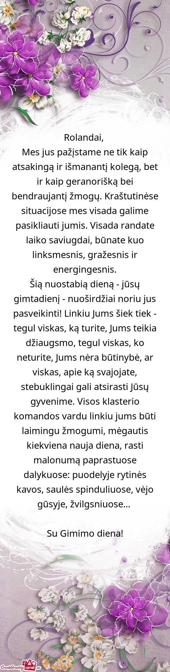 Draujantį žmogų. Kraštutinėse situacijose mes visada galime pasikliauti jumis. Visada randate l