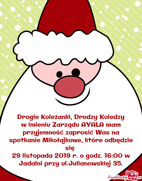 Drogie Koleżanki, Drodzy Koledzy