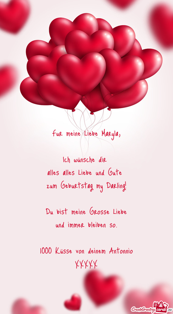 Du bist meine Grosse Liebe