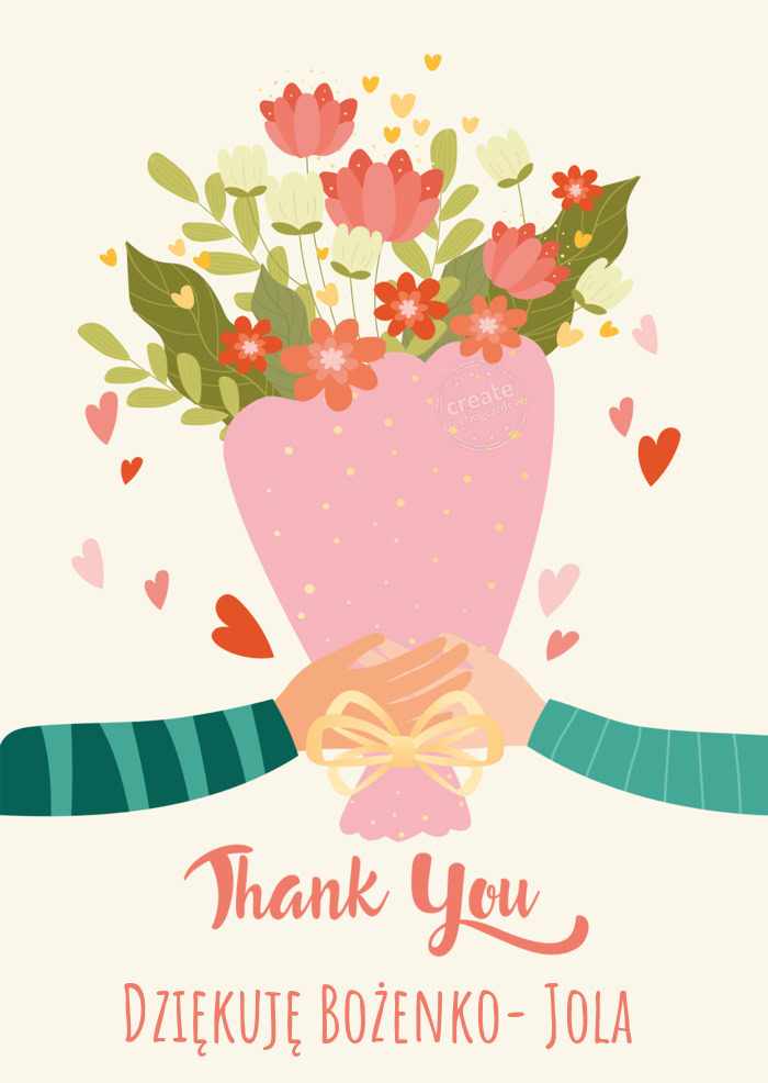 Dziękuję Bożenko- Jola