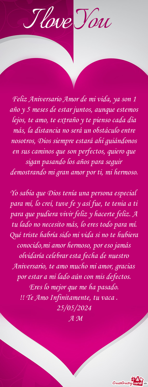 É triste habría sido mi vida si no te hubiera conocido,mi amor hermoso, por eso jamás olvidaría