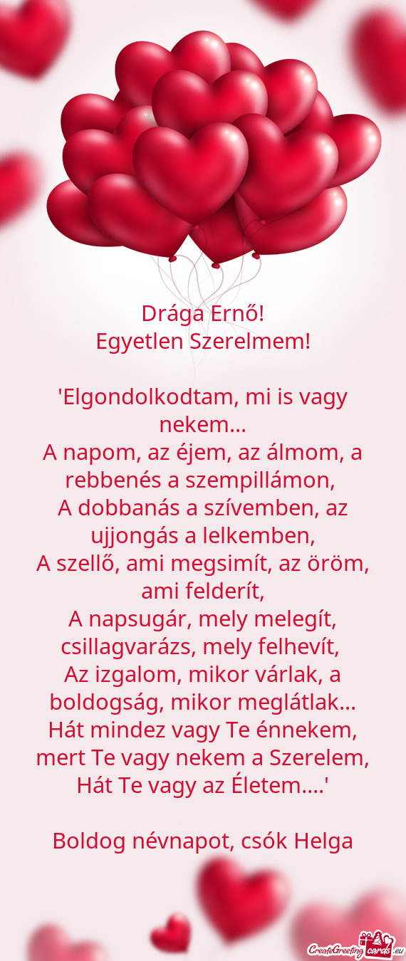 Egyetlen Szerelmem