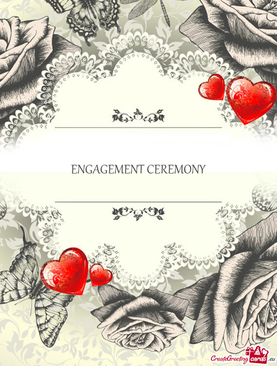 ENGAGEMENT CEREMONY