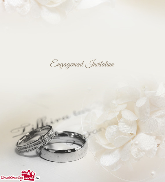 Engagement Invitation