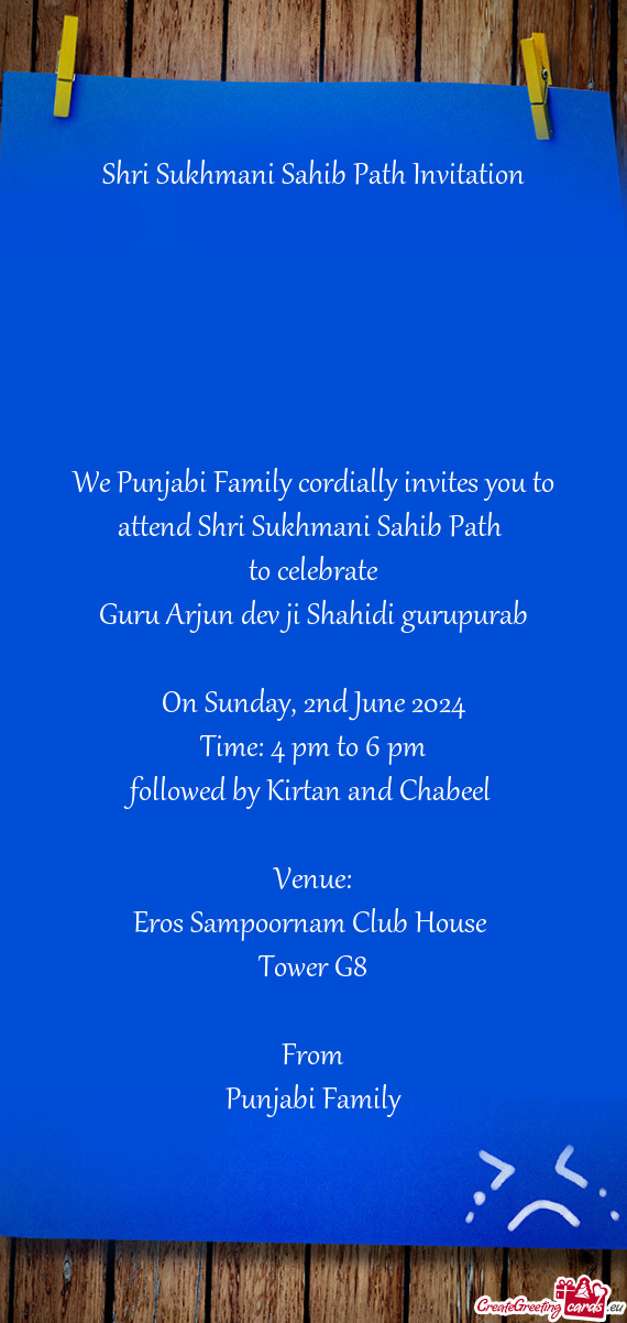 Eros Sampoornam Club House