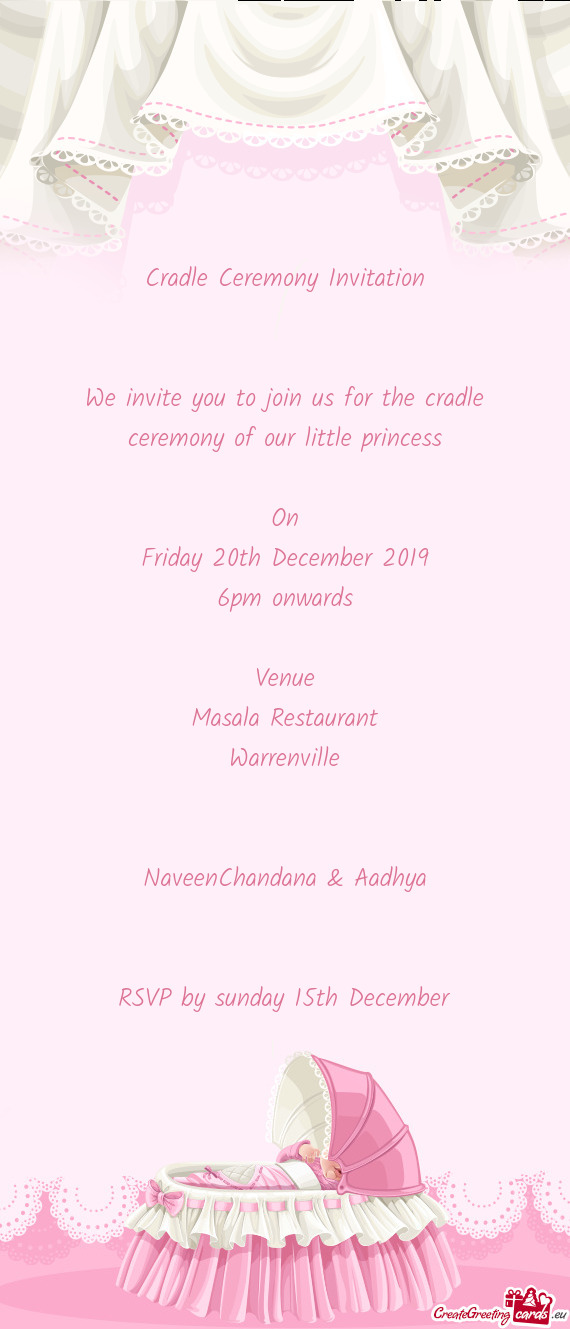 Ess
 
 On
 Friday 20th December 2019
 6pm onwards
 
 Venue
 Masala Restaurant
 Warrenville
 
 
 Nave