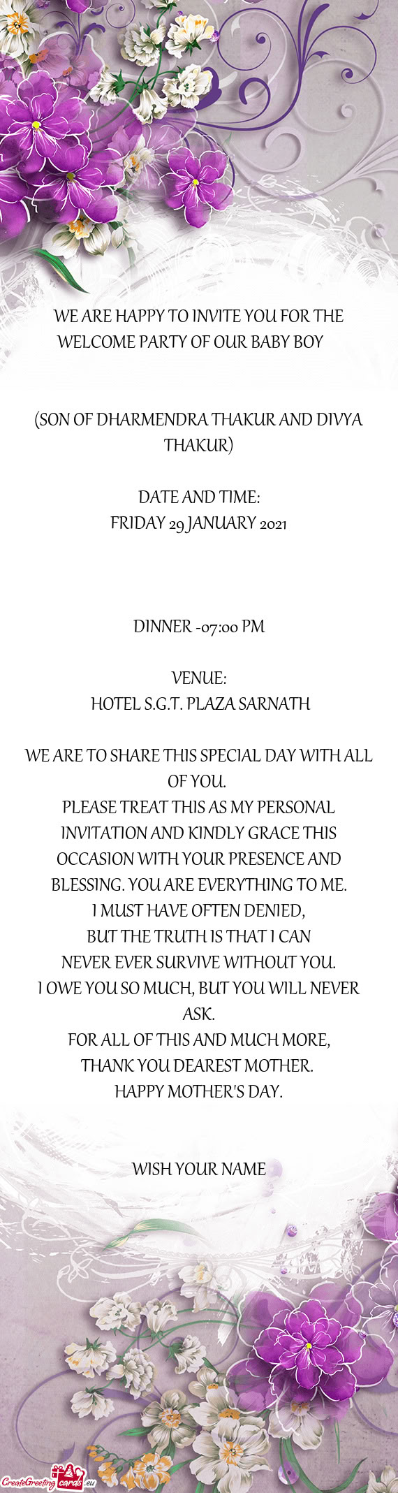 ESSING. YOU ARE EVERYTHING TO ME