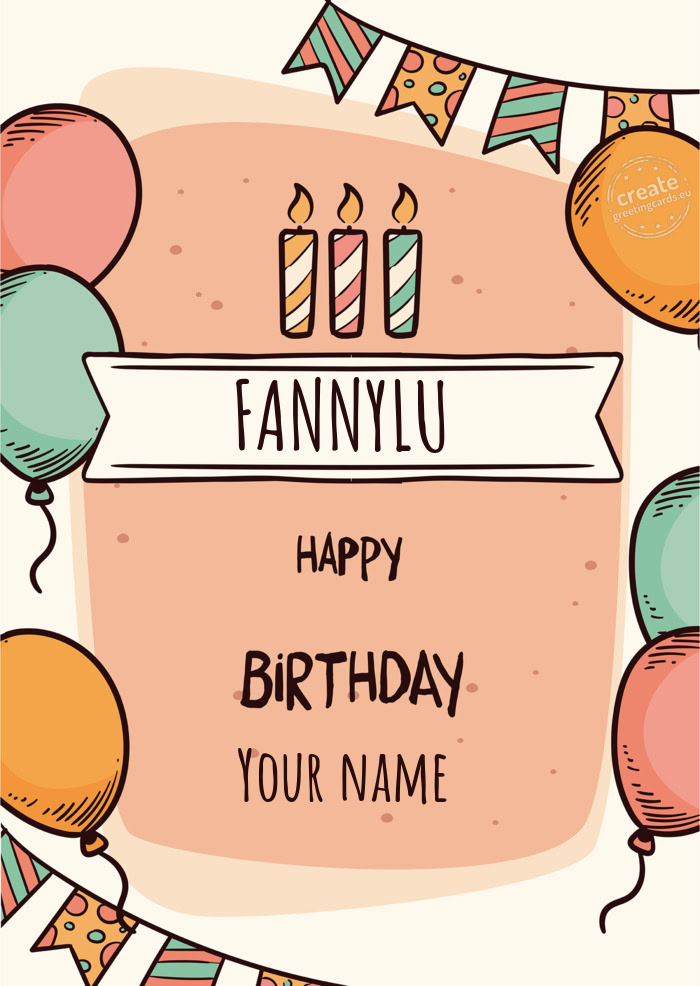 FANNYLU Your name