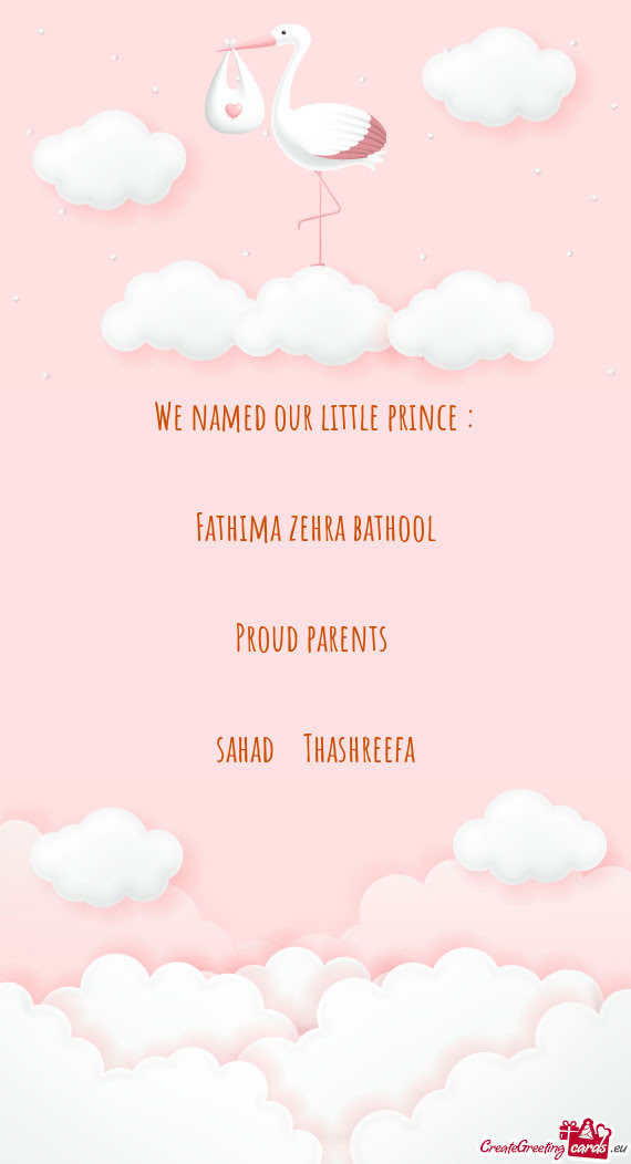 Fathima zehra bathool Proud parents  sahad❤️Thashreefa