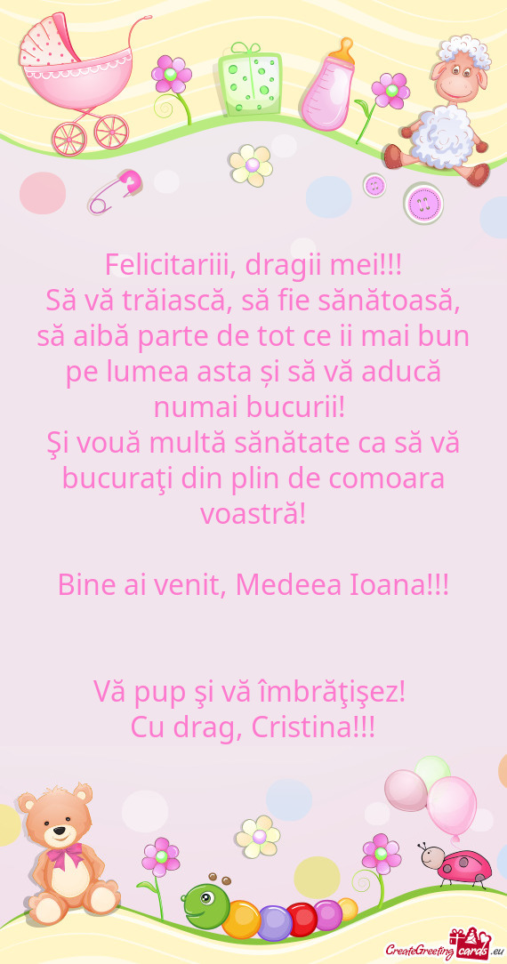 Felicitariii, dragii mei