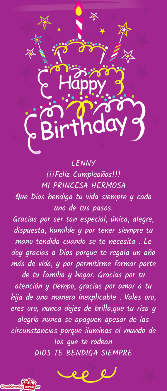 ¡¡¡Feliz Cumpleaños