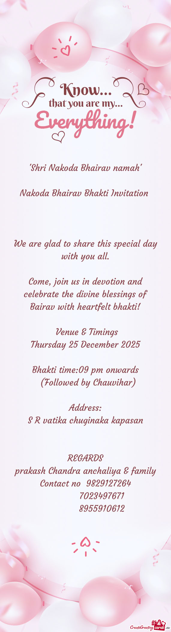 (Followed by Chauvihar)