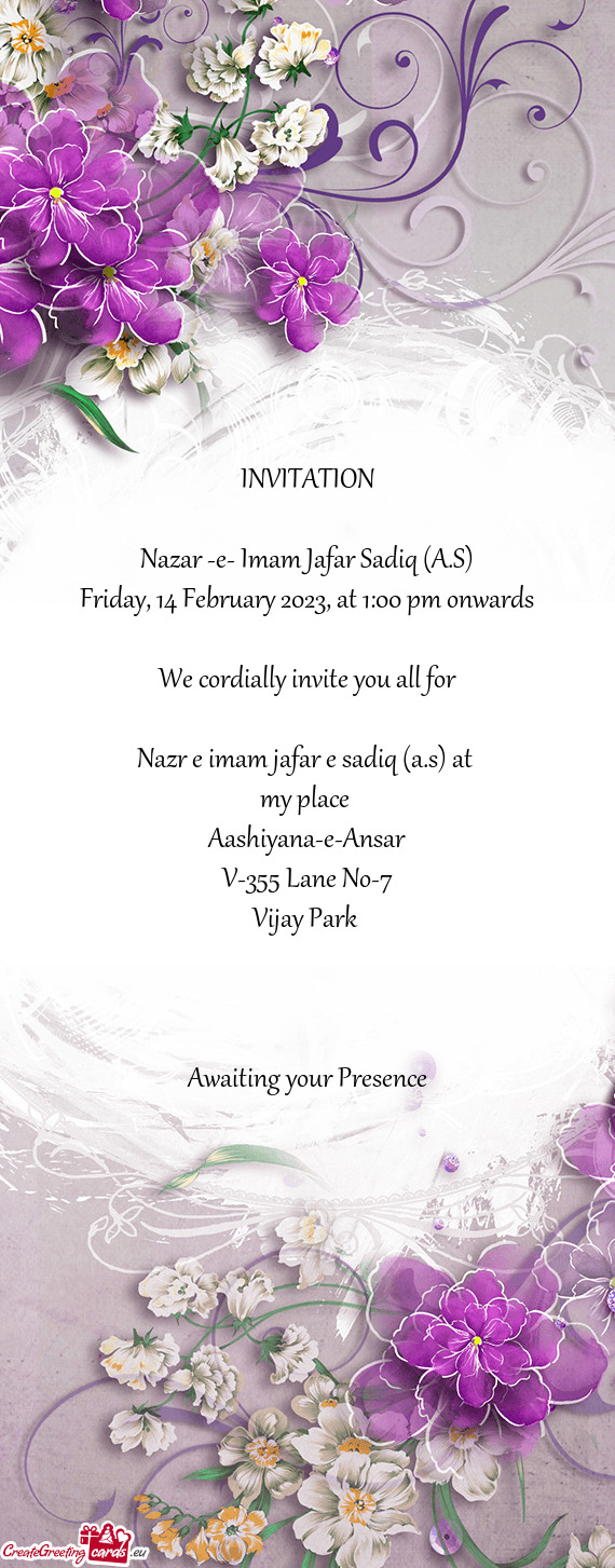 Friday, 14 February 2023, at 1:00 pm onwards