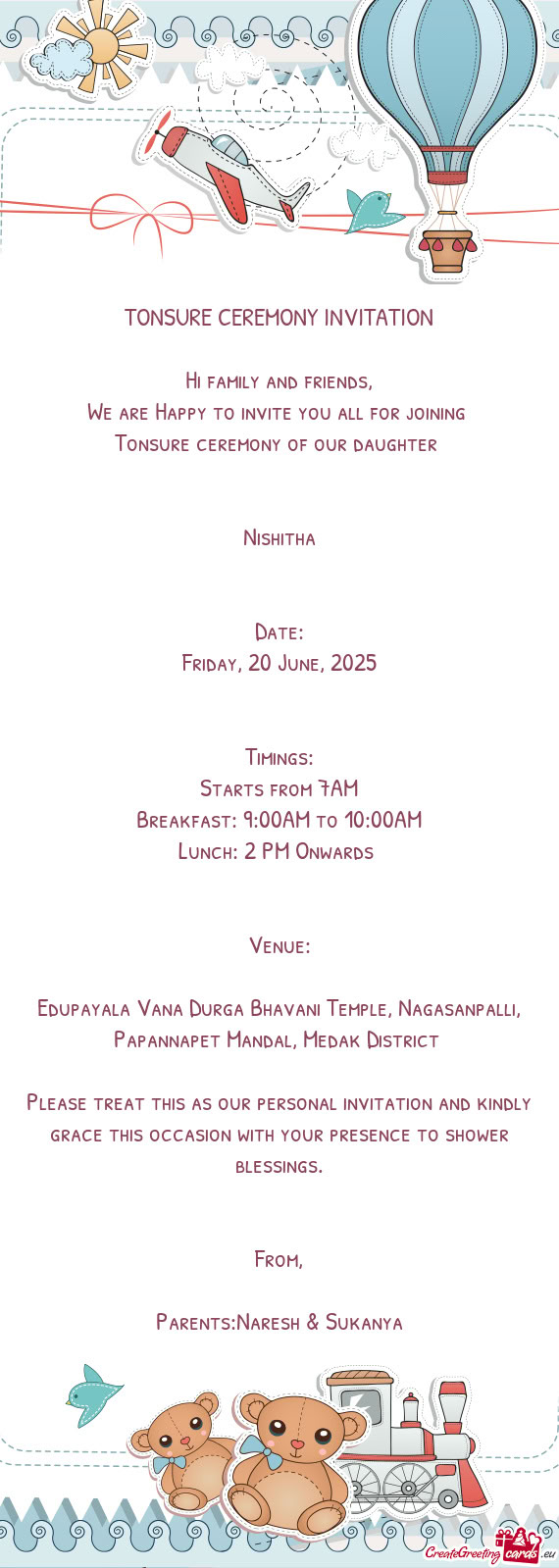 Friday, 20 June, 2025