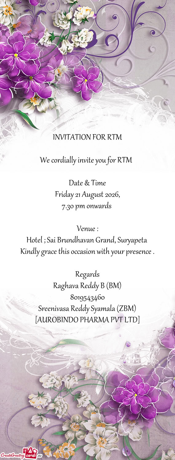 Friday 21 August 2026