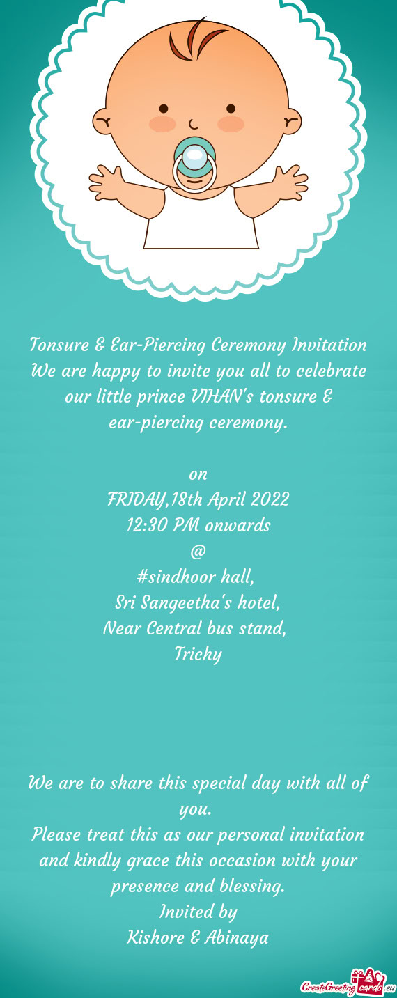 FRIDAY,18th April 2022