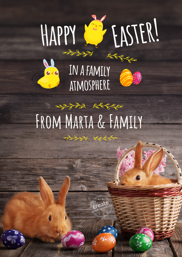 From Marta & Family