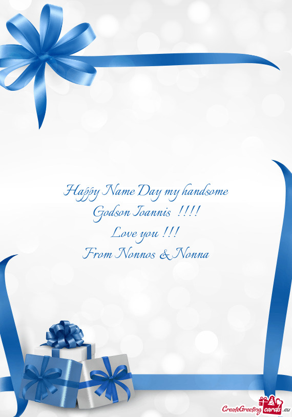 From Nonnos & Nonna