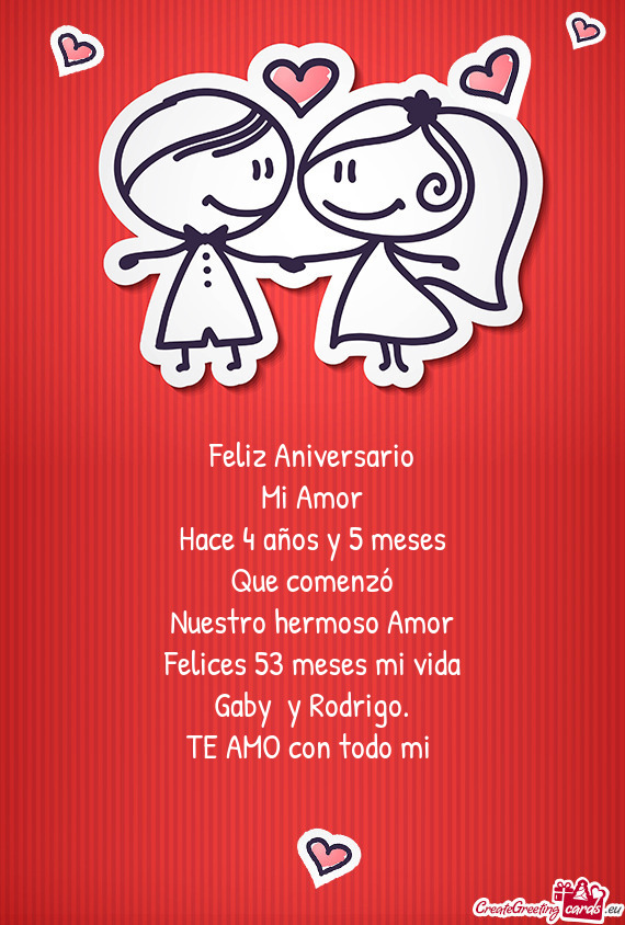 Gaby y Rodrigo