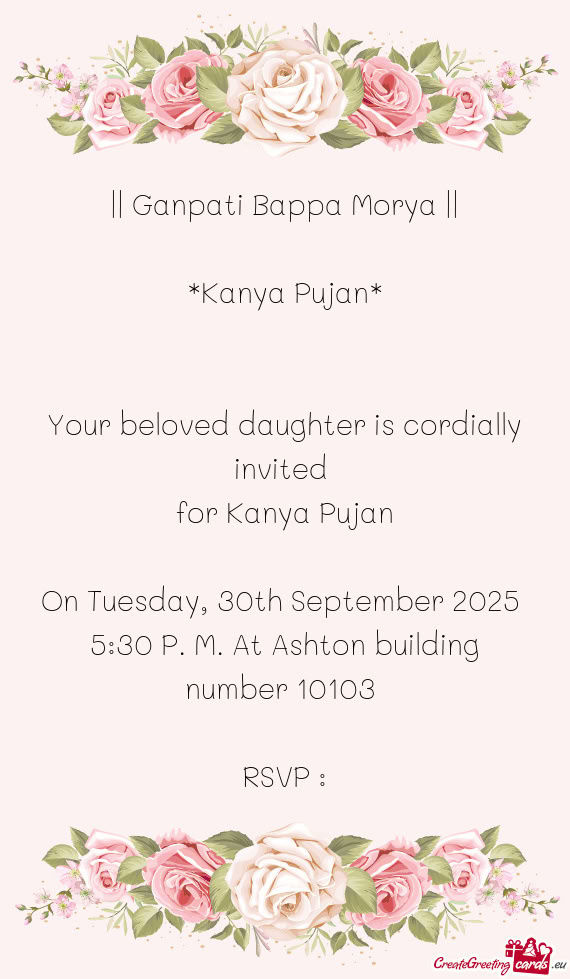 || Ganpati Bappa Morya ||