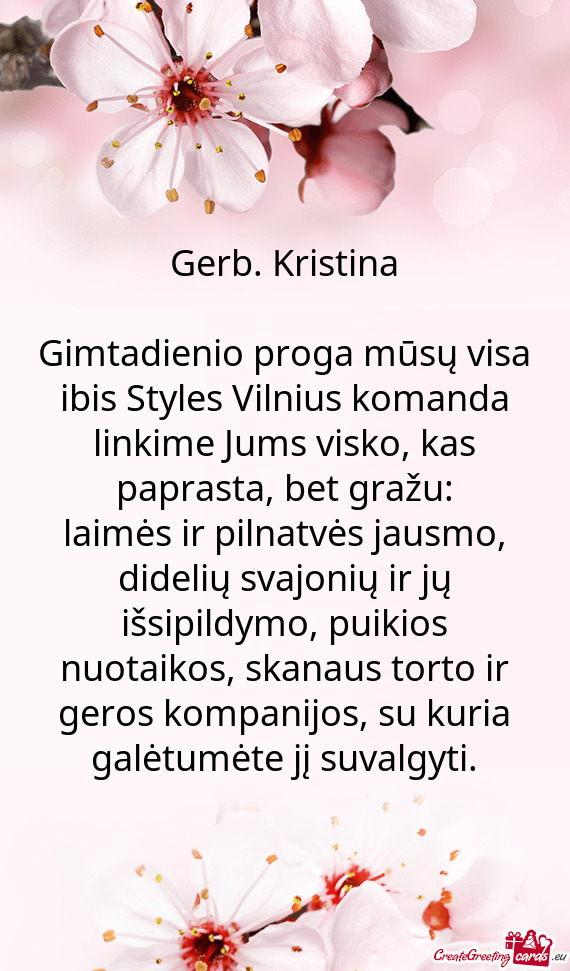 Gerb. Kristina