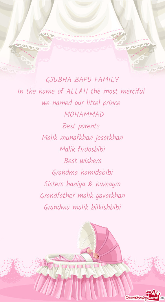 GJUBHA BAPU FAMILY