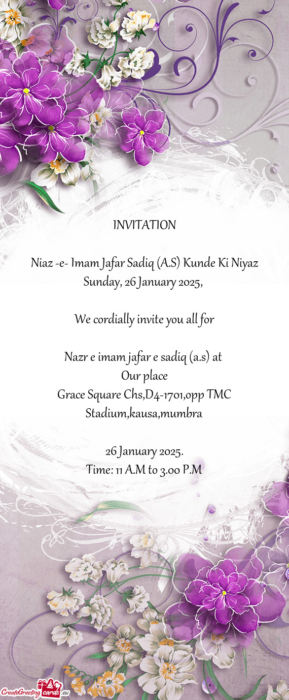 Grace Square Chs,D4-1701,opp TMC Stadium,kausa,mumbra