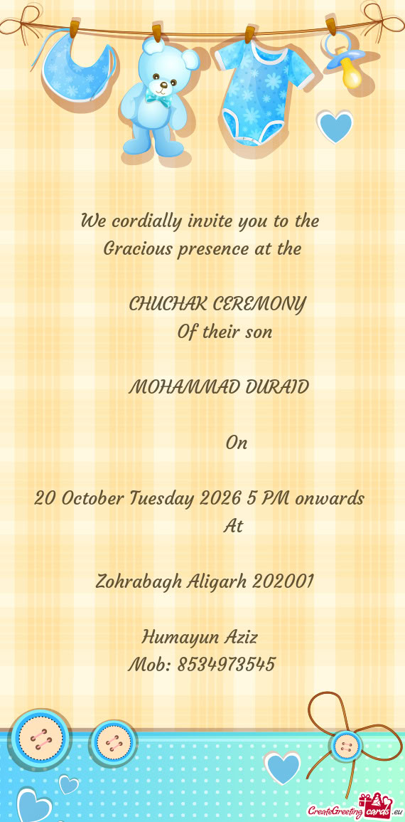 Gracious presence at the