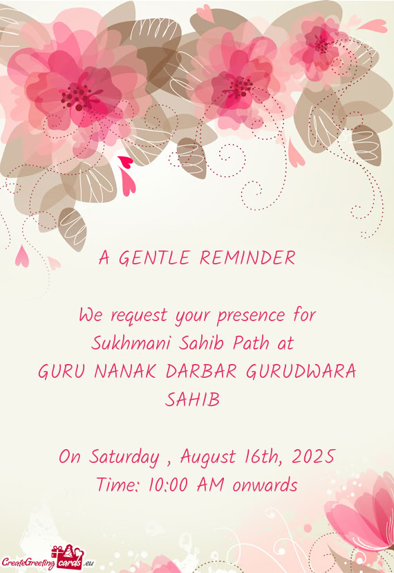 GURU NANAK DARBAR GURUDWARA SAHIB