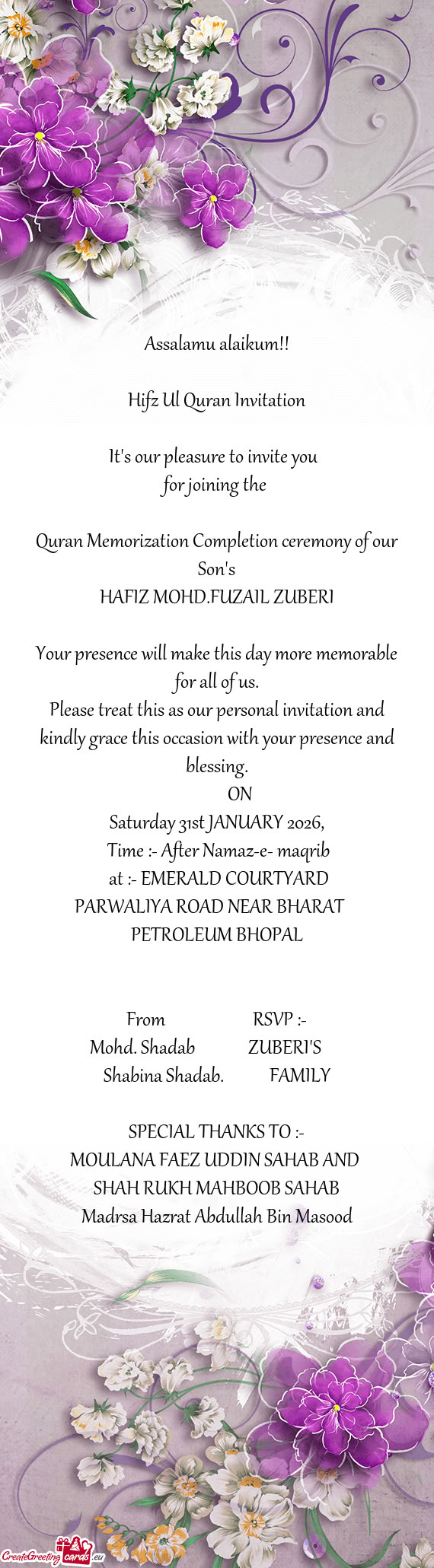 HAFIZ MOHD.FUZAIL ZUBERI