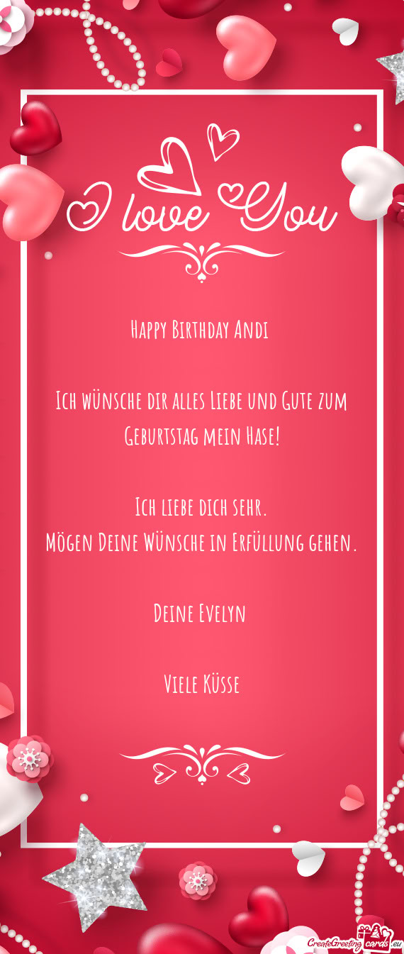 Happy Birthday Andi