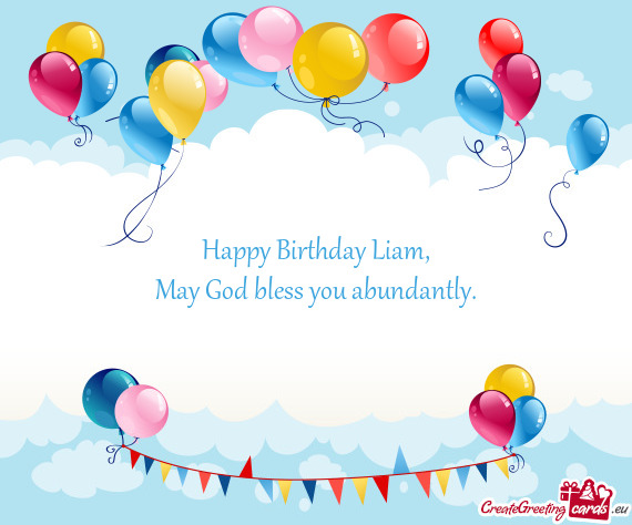 Happy Birthday Liam