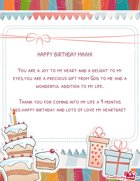 HAPPY BIRTHDAY MAAHI❤️🎂🎂🎂❤️