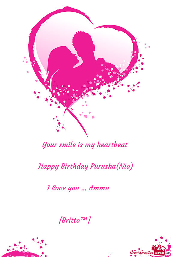 Happy Birthday Purusha(Nio)