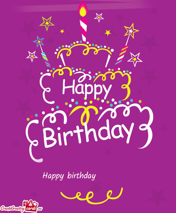 Happy birthday 🎂 🥳 🎉 🎈