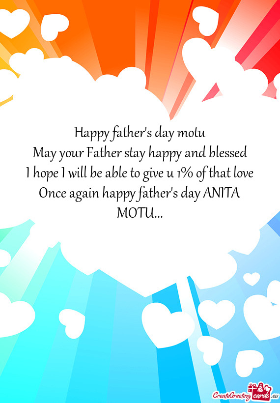 Happy father