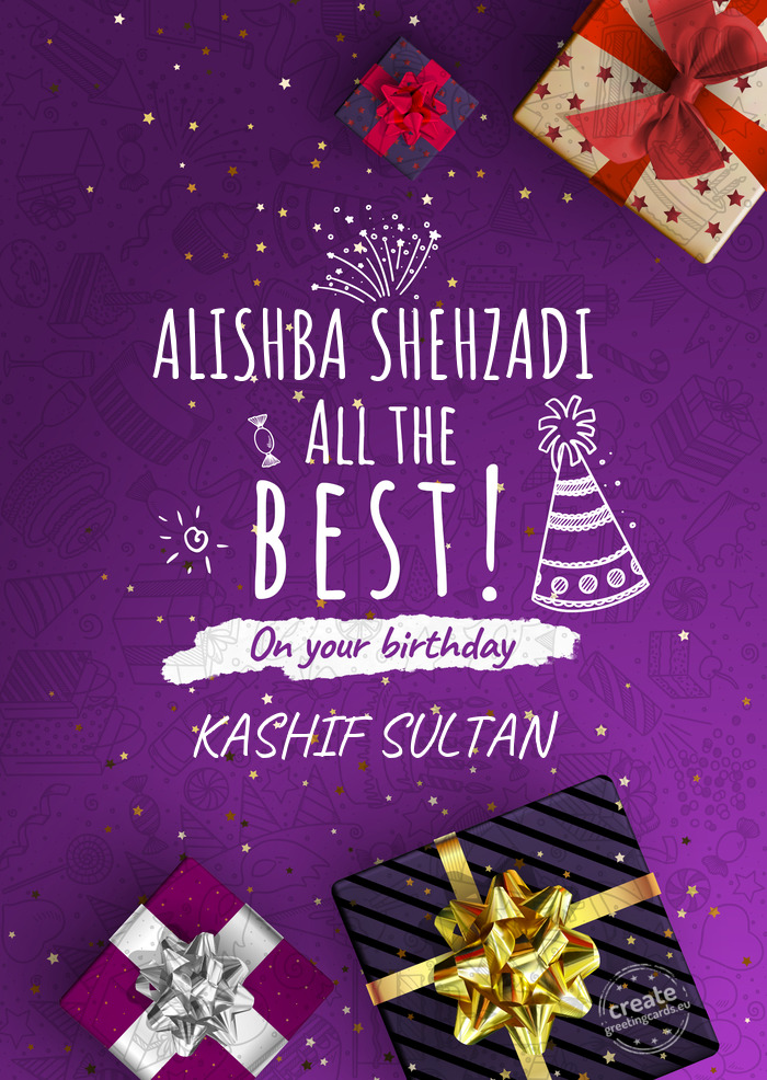 Happy Holidays in a family atmosphere ALISHBA SHEHZADI