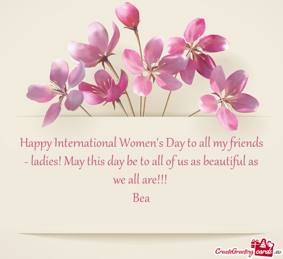 Happy International Women