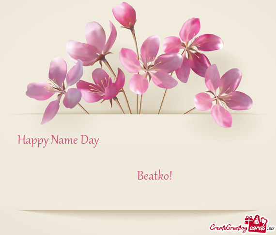 Happy Name Day                     Beat